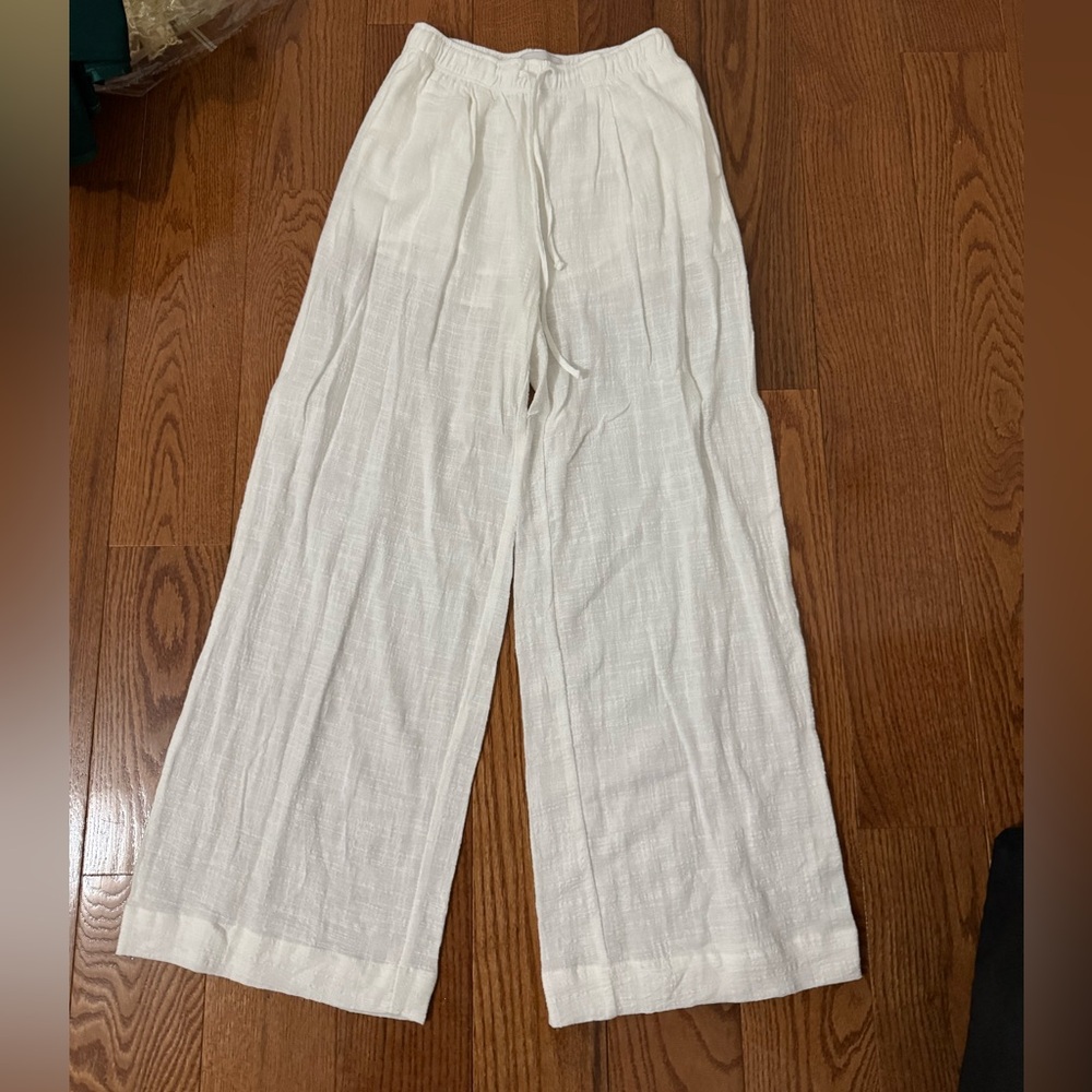 Bershka Linen Pants